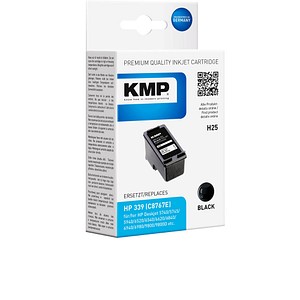 KMP H25 schwarz Tintenpatrone ersetzt HP 339 (C8767E) KMP H25 schwarz Tintenpatrone ersetzt HP 339 (C8767E)