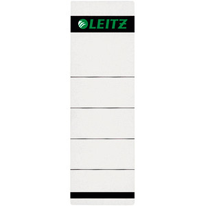 LEITZ Ordner-Etiketten 1642-00-85 61 x 191 mm Papier Grau Permanent 10 St.