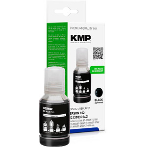 KMP Tinte EcoTank T03R1  7500 S. black remanufactured