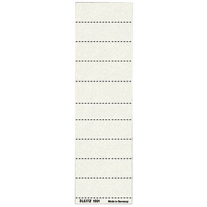 LEITZ Beschriftungsschilder/1901-00-01 60x21mm weiß 120g/qm Inh.100