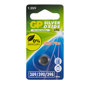 GP BATTERIES GP Uhrenbatterie Silber-Oxid 389 SR1130W 1,55V High drain 1Stück