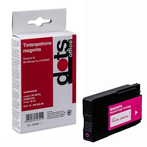 DOTS magenta Druckerpatrone kompatibel zu HP 951XL (CN047AE)