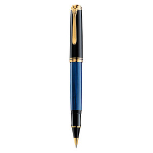 PELIKAN Tintenroller R800 Schwarz-Blau Geschenkbox