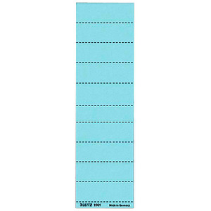 LEITZ Alpha Blanko-Schildchen - Blau - 6 cm - 2 mm - 215 mm - 20 g (1901-00-35)