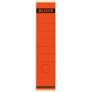 LEITZ Esselte Leitz - Selbstklebende Rückenschilder - Rot - 61 x 285 mm 10 Stck. (1640-00-25)