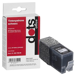 DOTS schwarz Druckerpatrone kompatibel zu HP 934XL (C2P23AE)