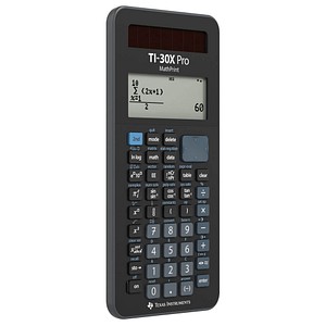 TEXAS INSTRUMENTS TI-30X Pro MathPrint? Wissenschaftlicher Taschenrechner schwarz