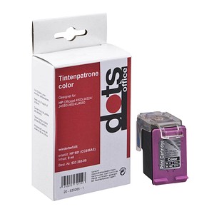 DOTS color Druckerpatrone kompatibel zu HP 901XL (CC656EE)