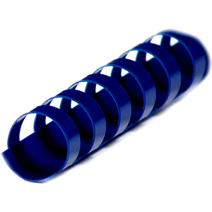 LMG Plastikbindee. 10mm blau; 1 Pack = 100 St.