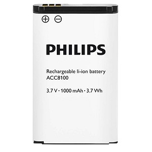 PHILIPS ACC8100 - Akku für digitales Diktiergerät Li-Ion 1000 mAh - für Pocket Memo DPM6000, DPM6700