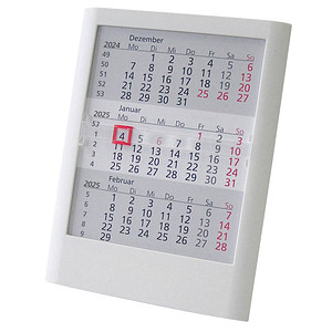 NEUTRAL Tischkalender Einsteckkalender 2021/2022 weiß