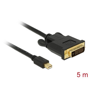 DELOCK Kabel mini Displayport 1.1 Stecker > DVI Kabel mini Displayport 1.1 Stecker > DVI 24+1 Stecke
