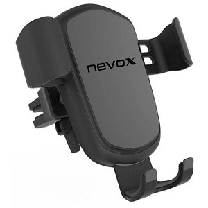 NEVOX Wireless Fast Car Charger - induktive Universal Autohalterung 10W schwarz (1702)