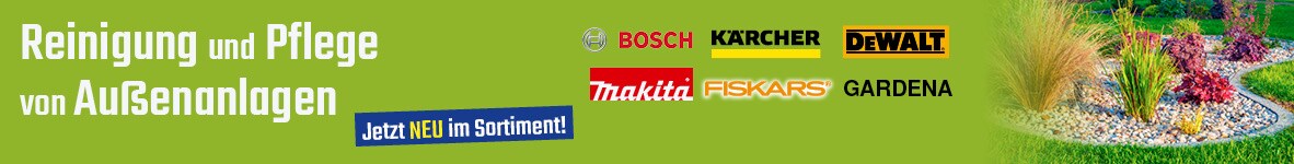 Alles für Garten- und Außenpflege